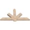 Ekena Millwork Kennewick Smooth Timber Gable Bracket, Douglas Fir, 60"W x 32"H x 3 1/2"D x 5 1/2"F, 13/12 Pitch GBW060X32X0406KEN00SDF - alternate 4